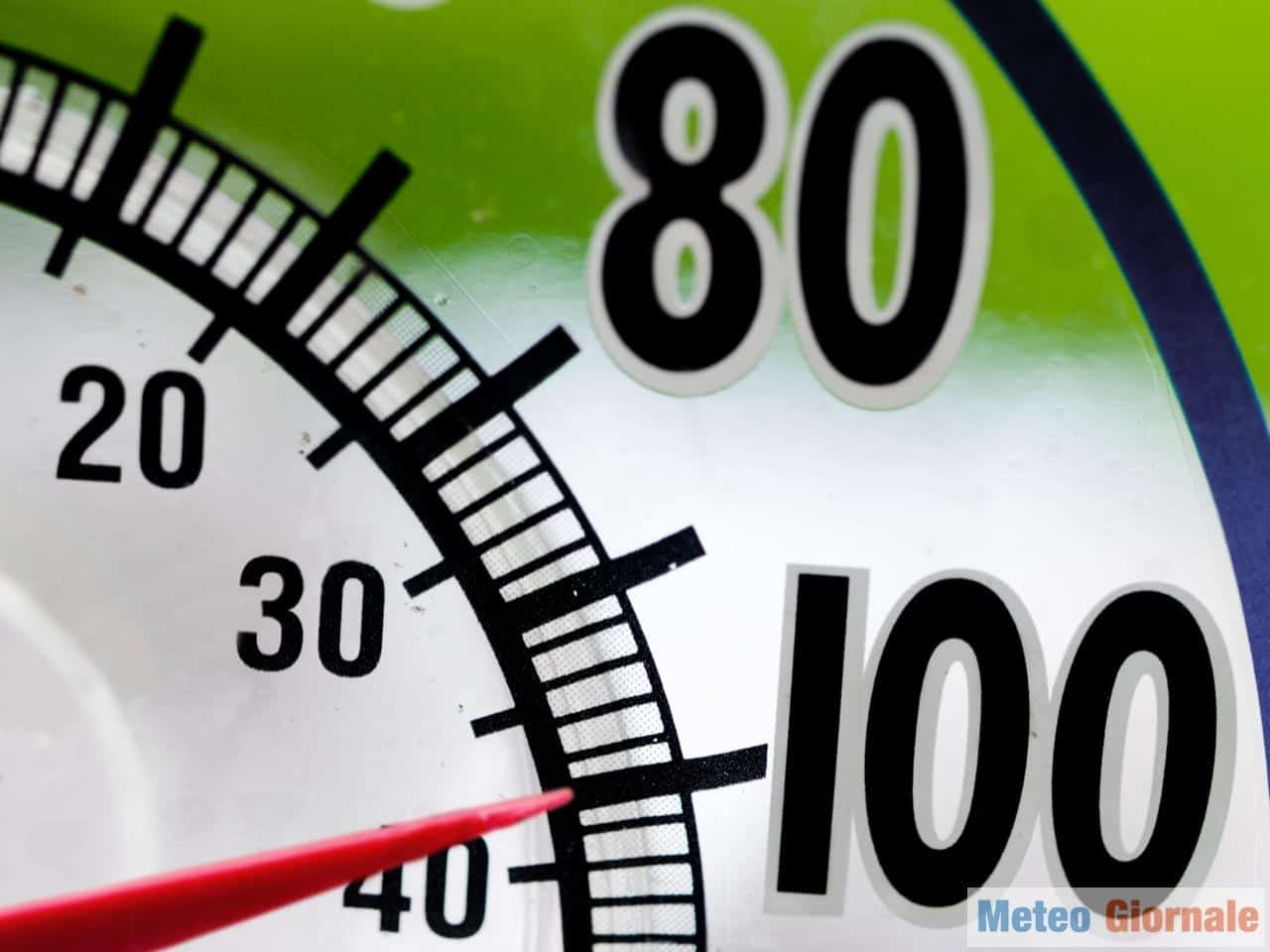 Temperature massime di ieri altissime in varie località. Ma si percepisce un cambiamento meteo