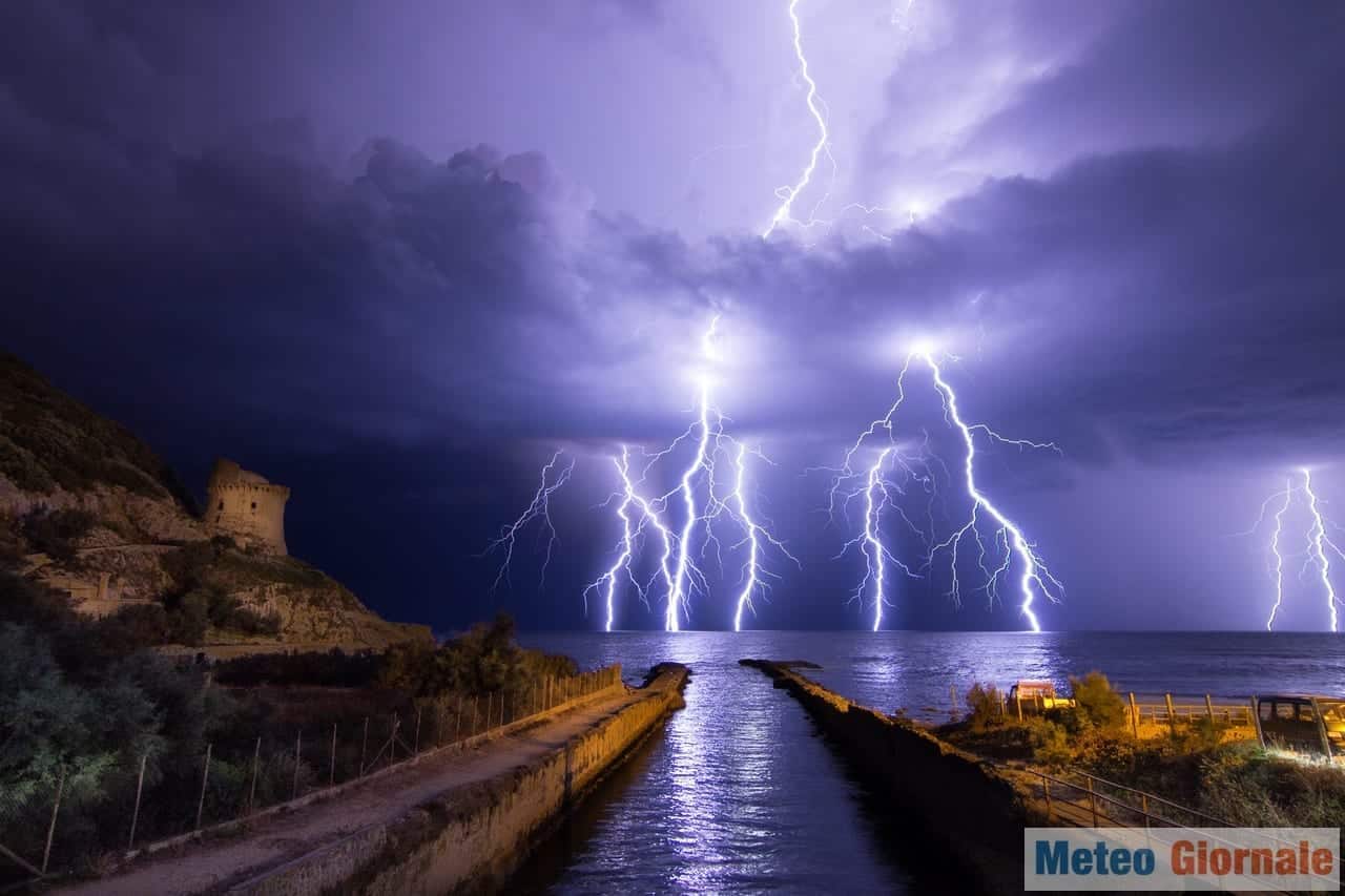 Allerta Meteo della Protezione Civile emessa il 3 agosto 2020