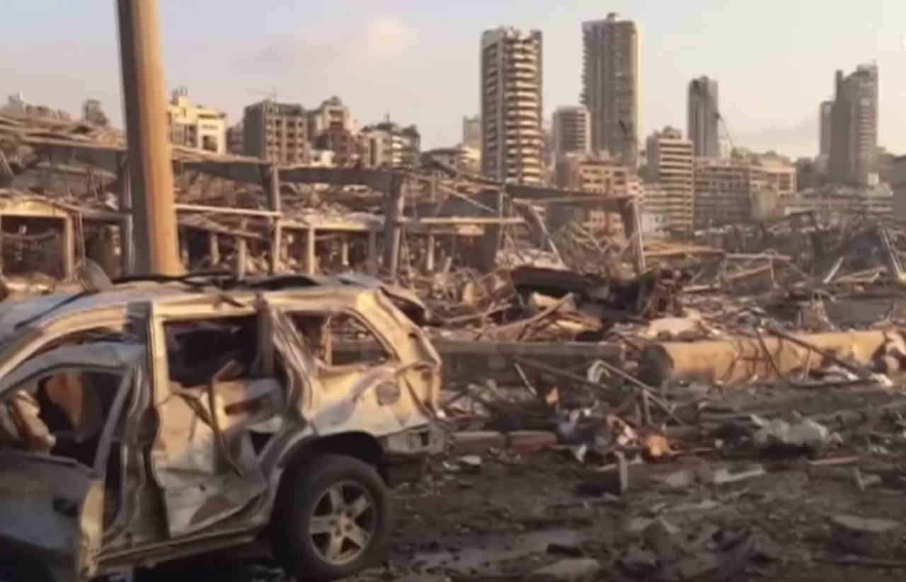 Beirut, un immane disastro. Video esclusivo