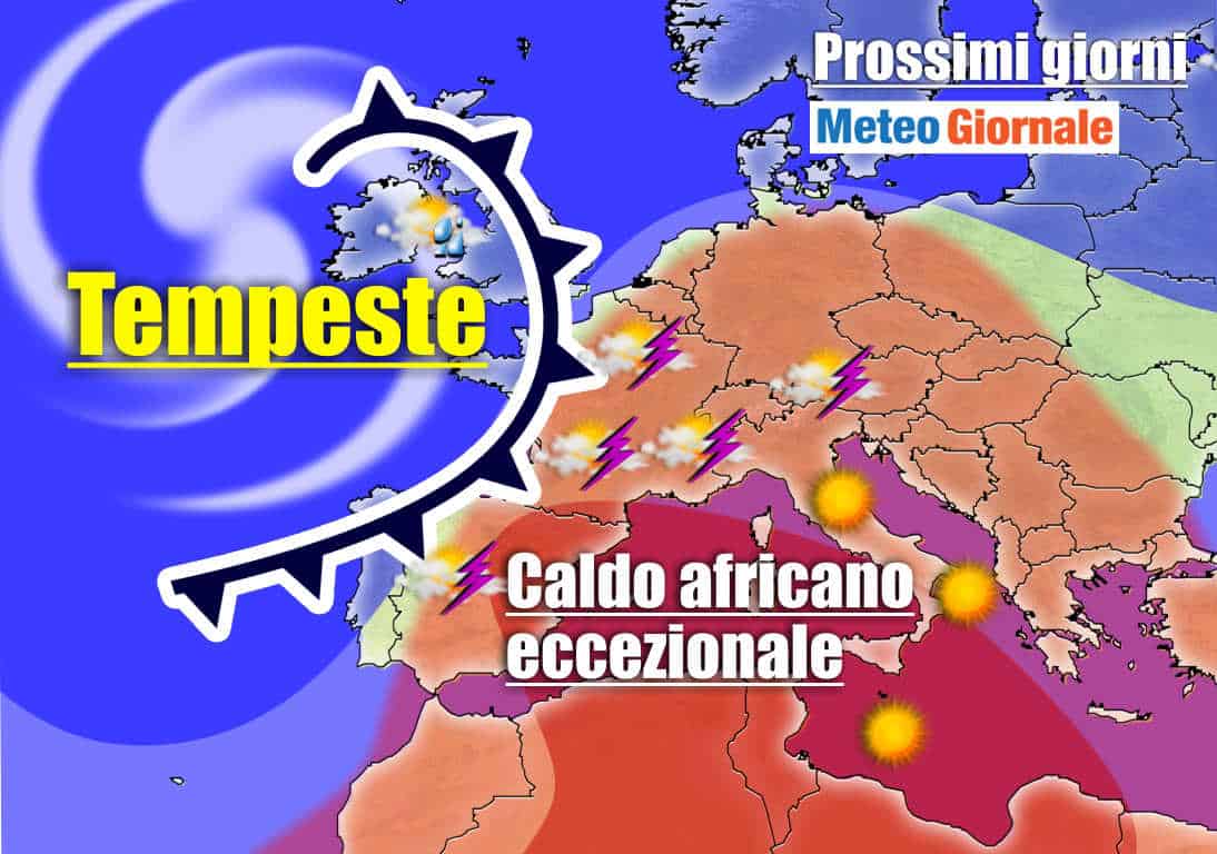 Meteo Italia, irrompe il CALDO più forte dell’Estate. Durata, temperature