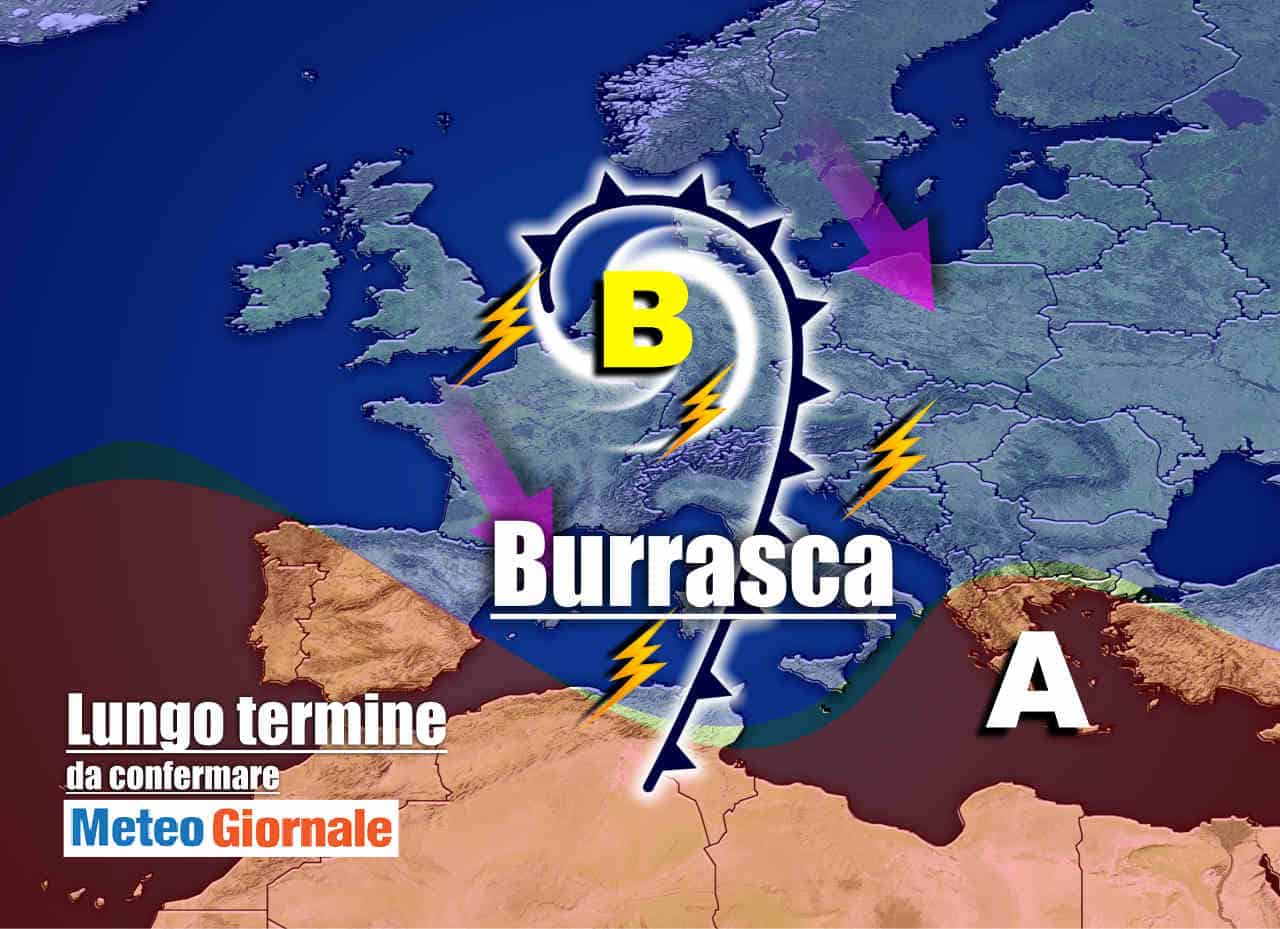 Meteo Italia entro 15 giorni: l’Estate saluta con TEMPESTA autunnale