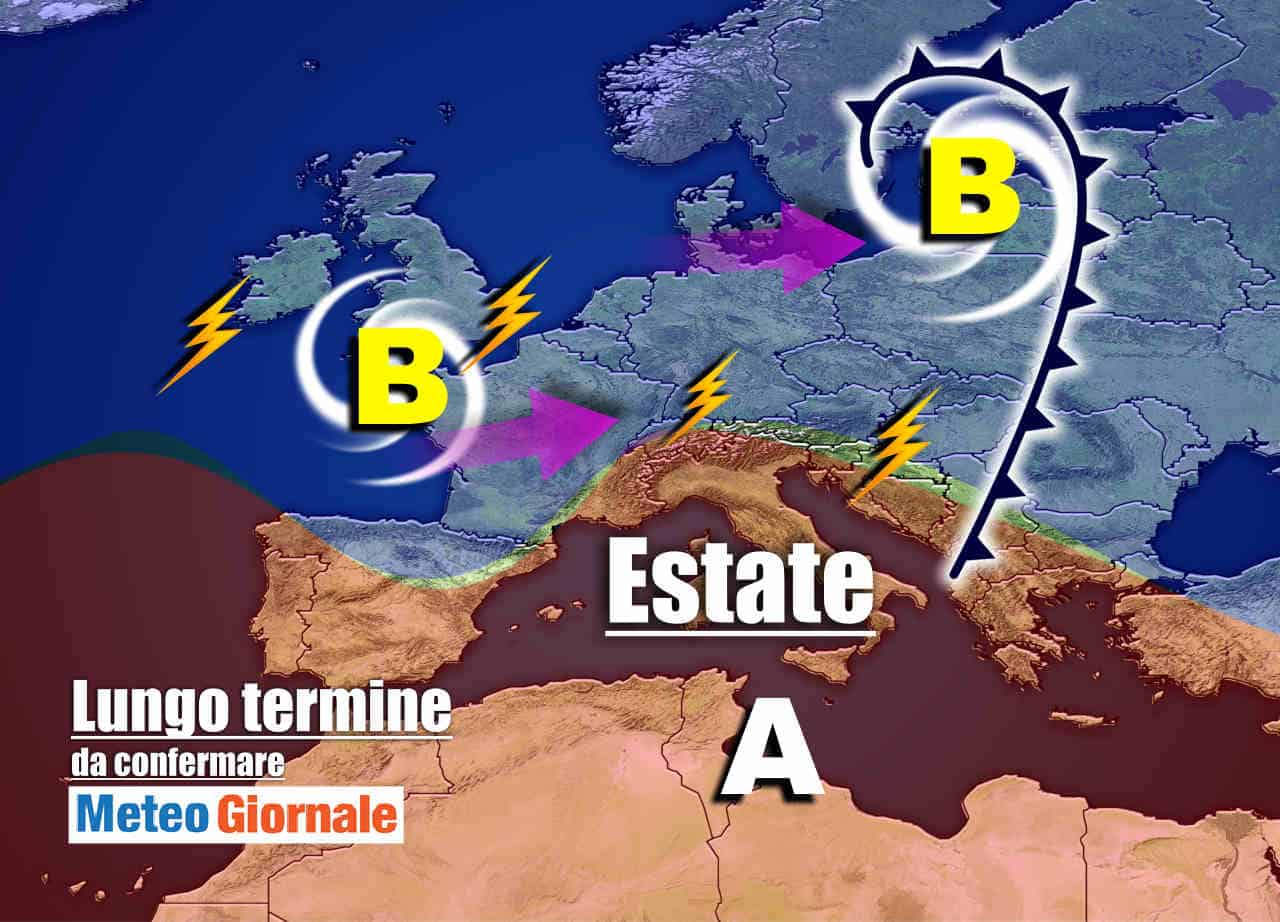 Meteo Italia sino a 15 giorni, dopo la BURRASCA tornerà l’ESTATE
