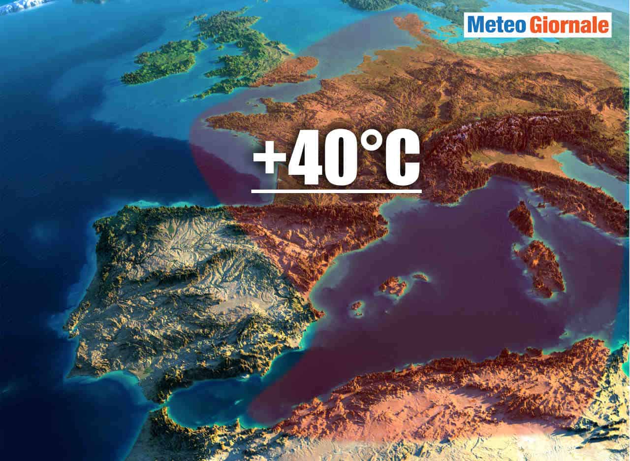 Meteo: ecco l’epicentro del caldo eccezionale