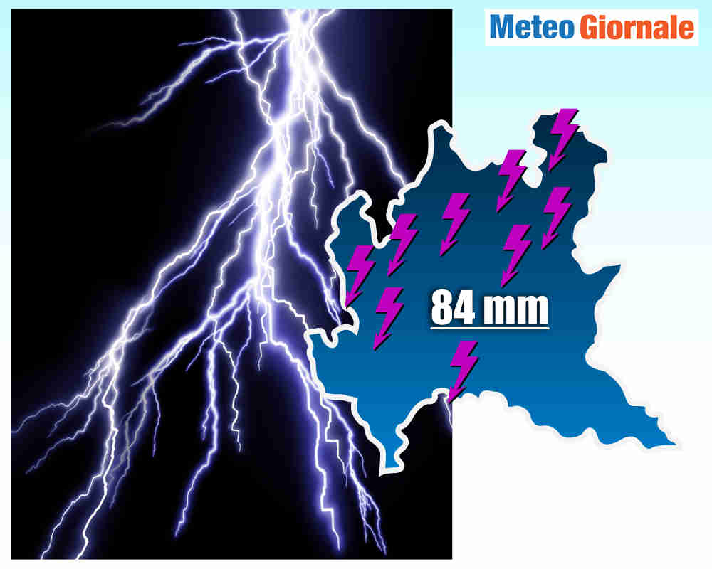 Meteo Lombardia, potenti nubifragi. Smottamenti, vittime