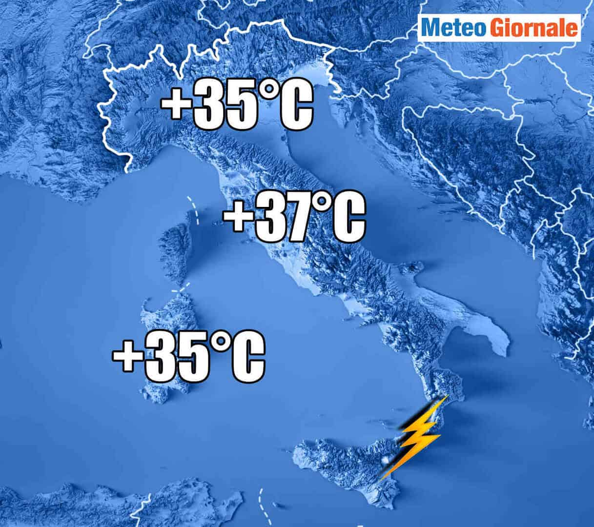 Diretta Meteo: Italia al caldo, e siamo solo all’inizio