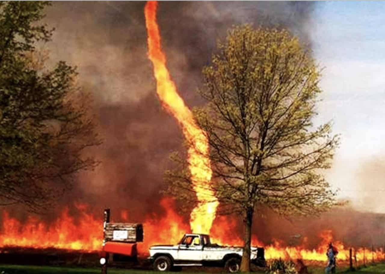 Firenado uccide in California. In Giappone uccise migliaia di persone nel 1923