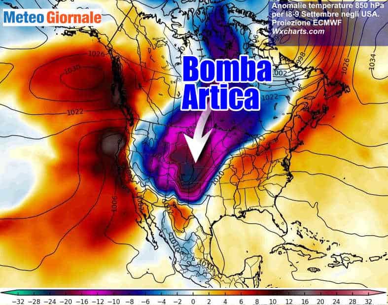 METEO estremo negli USA, dal CALDO alle tempeste di NEVE