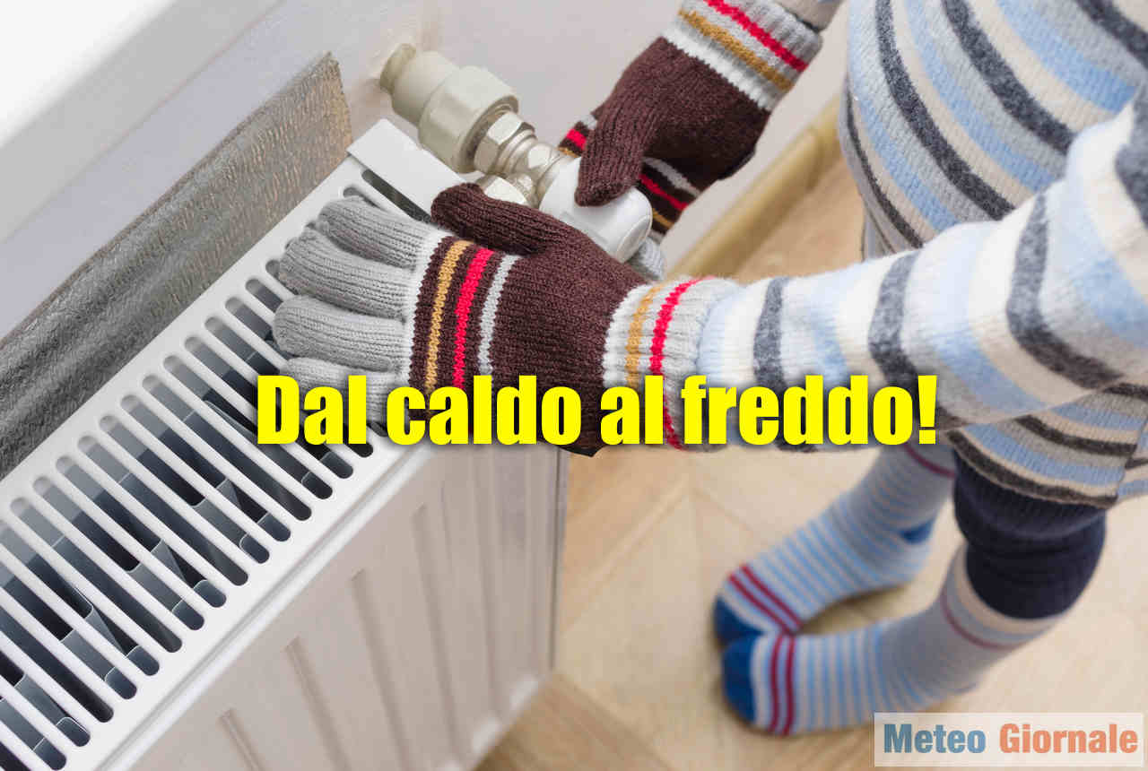 Sta arrivando il FREDDO! Meteo a rischio stravolgimento