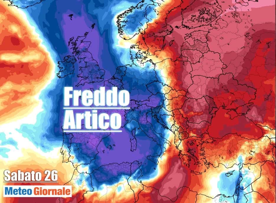 Non trascurate ciò che succede adesso e accadrà venerdì: è frutto del caos meteo climatico
