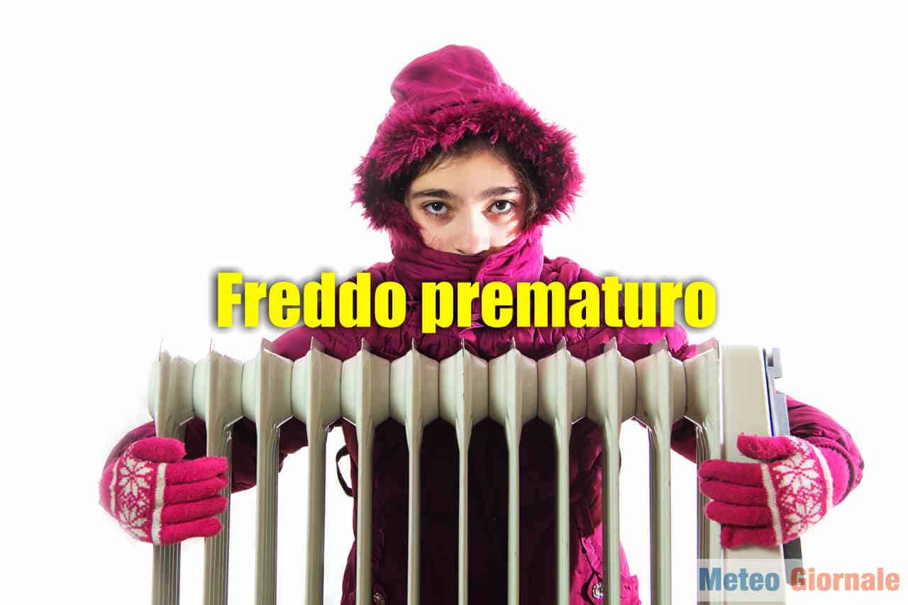 FREDDO prematuro, ecco quando potrebbe arrivare