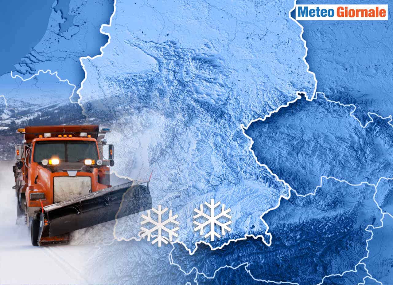 Germania, i meteorologi annunciano nevicate fuori stagione