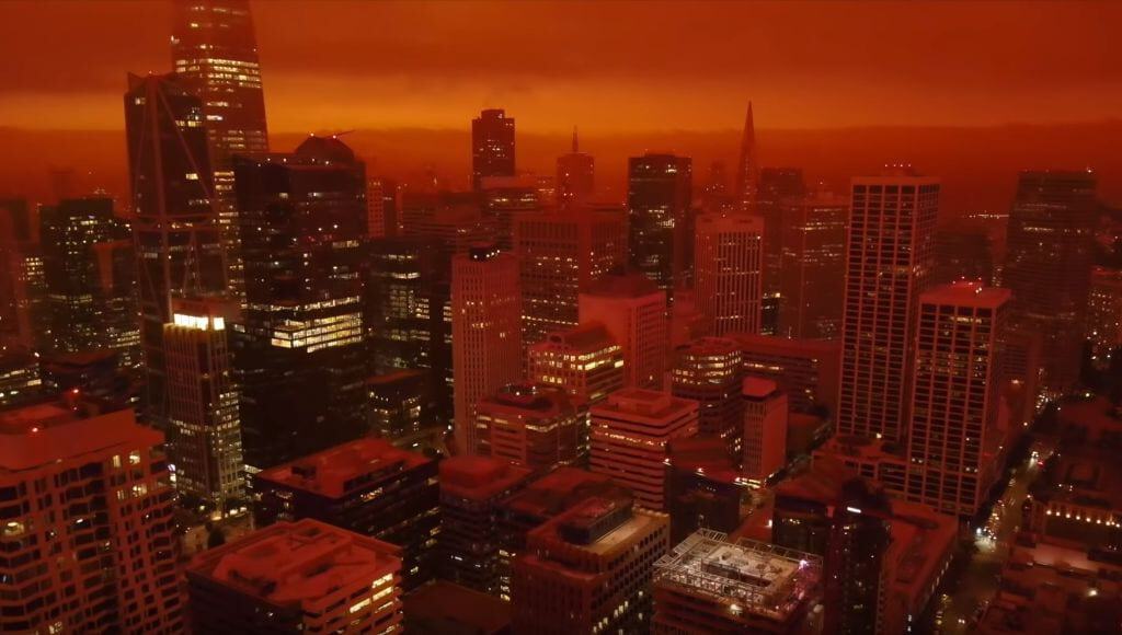 Incendi devastanti in California, atmosfera spettrale a San Francisco. VIDEO