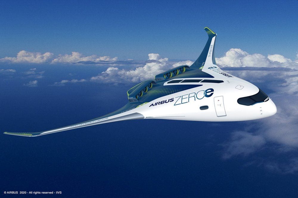 ZEROe: Airbus presenta l’aereo del futuro a zero emissioni
