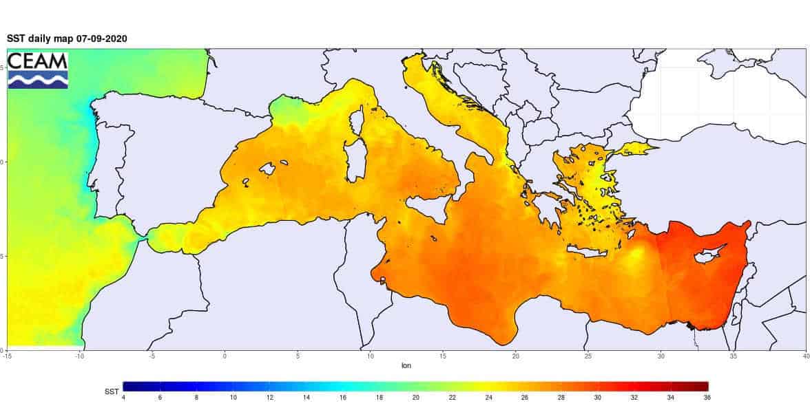 METEO ESPLOSIVO, rischi di un mare molto caldo come il Mediterraneo