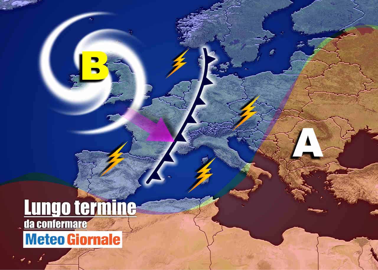 Meteo Italia a due settimane, l’Atlantico scatenerà l’AUTUNNO