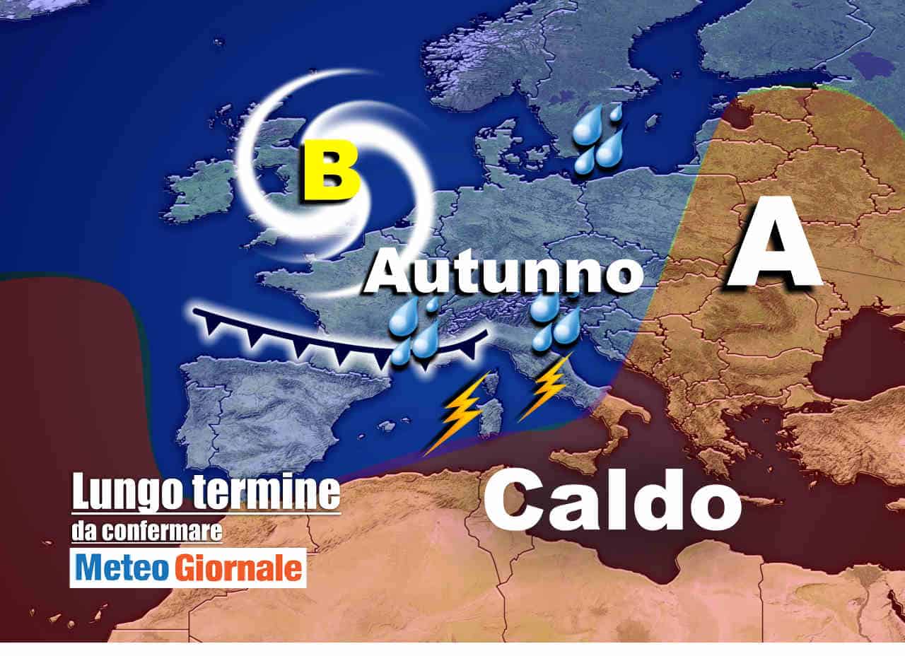 Meteo Italia, nuovi schiaffi perturbati alle porte: super Autunno