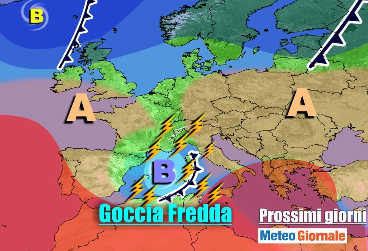 METEO sino 15 Settembre: PIOGGE e TEMPORALI, ma dal weekend CALDO, molto CALDO