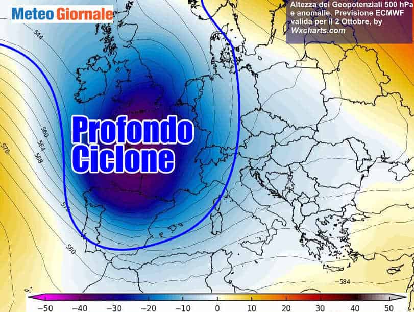 Meteo di Ottobre: il MALTEMPO ricorrente