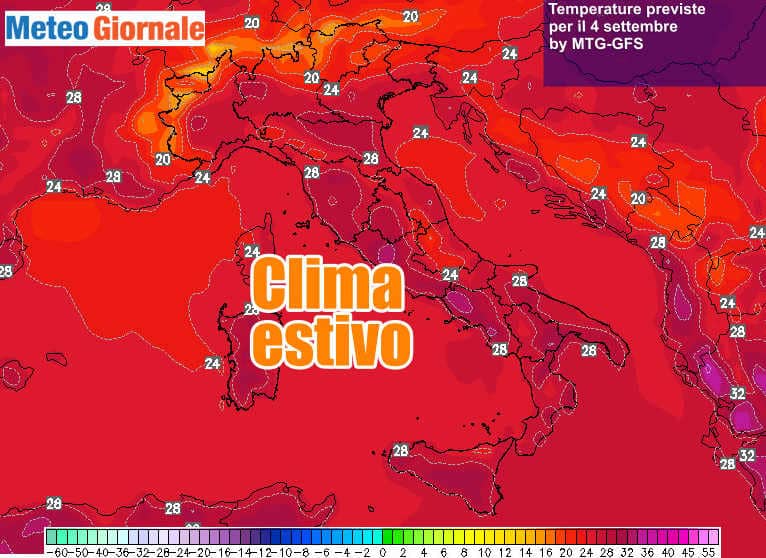 METEO CALDO in aumento, breve flash d’Estate
