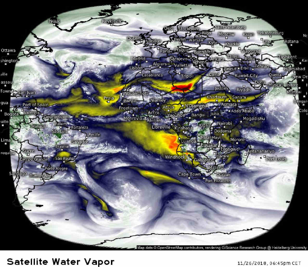 L’acqua precipitabile del pianeta sta aumentando: effetti sul clima