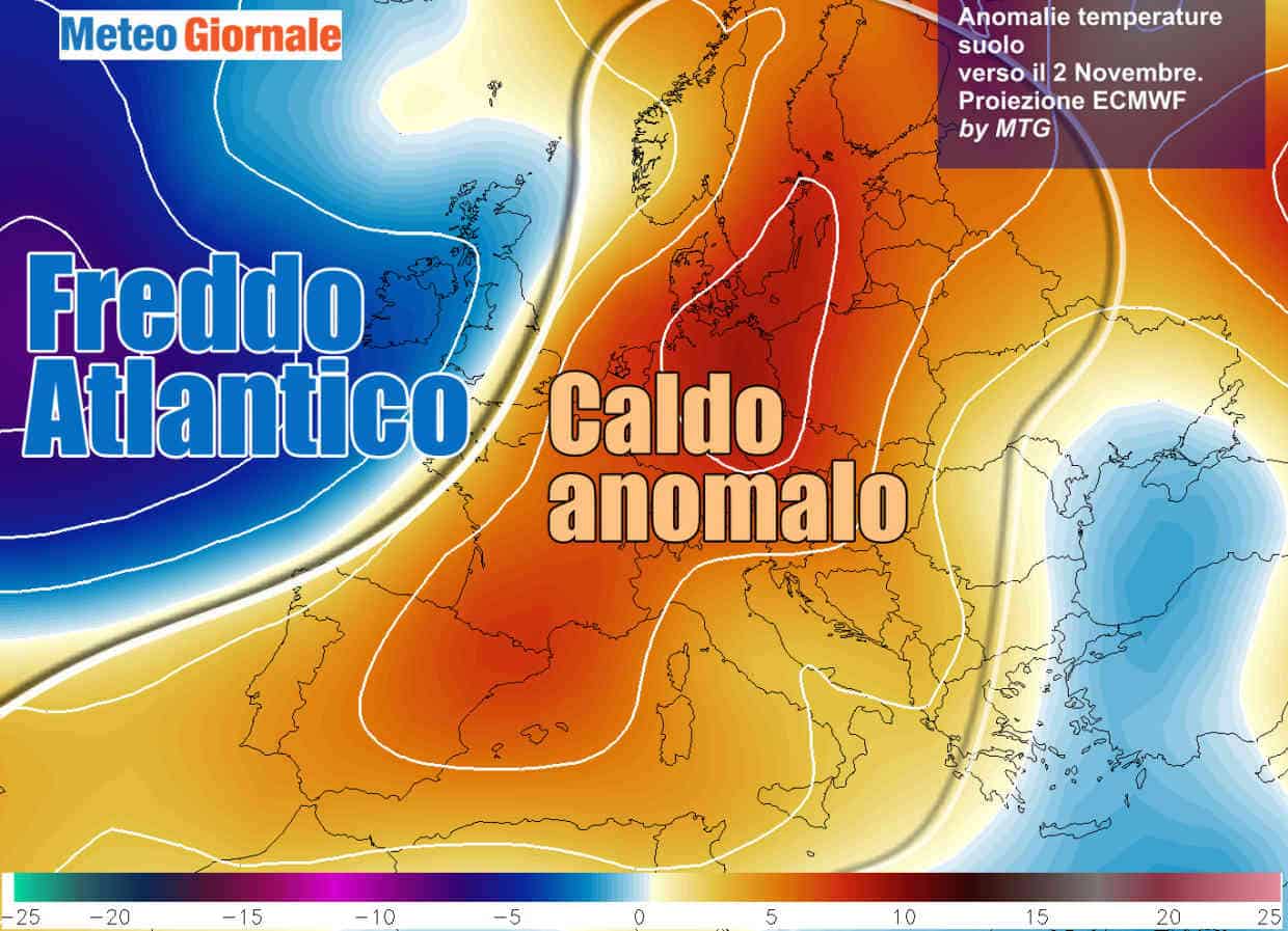 Inizio novembre caldissimo: Estate di San Martino anticipata, quanto durerà
