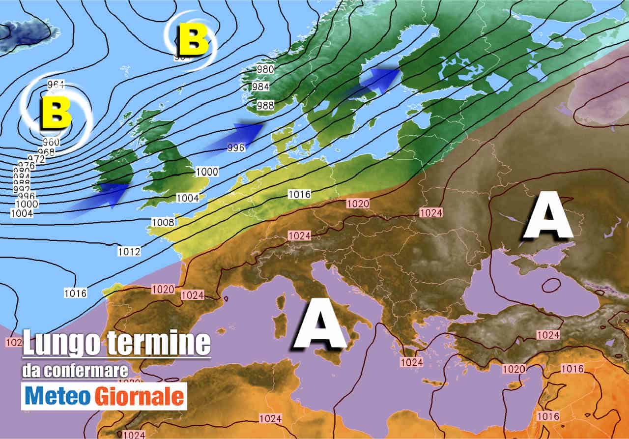 Meteo Italia sul lungo termine: dal clima mite all’ondata di FREDDO