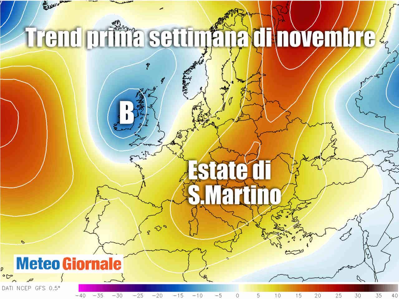 Meteo Ognissanti, come al solito ANTICICLONE. Caldo o mite vedremo