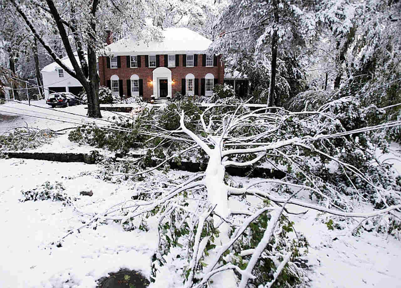 Halloween ricordato per una NEVICATA ECCEZIONALE