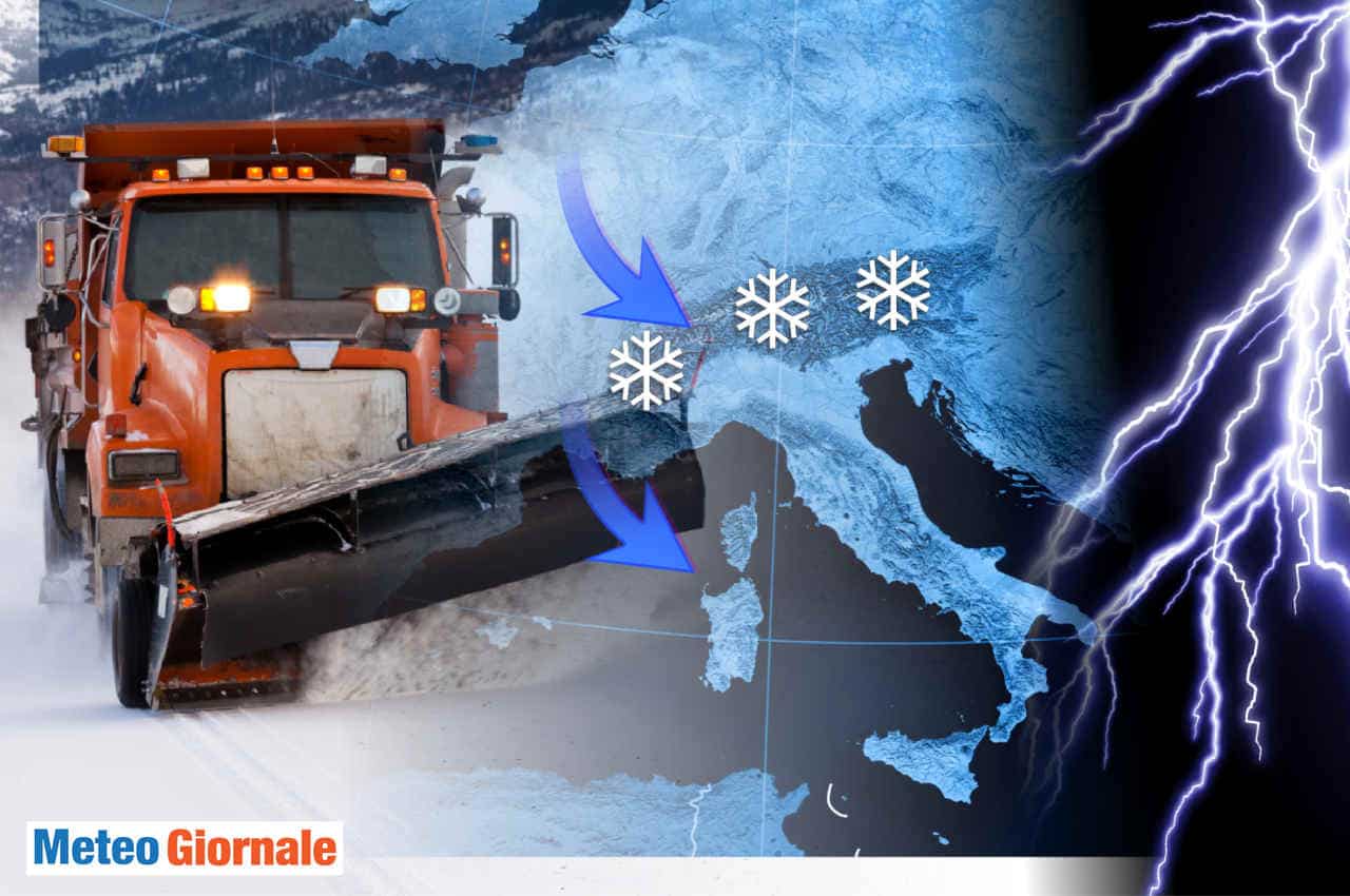 Meteo decisamente più FREDDO e la NEVE a quote sempre più basse. Inverno compromesso