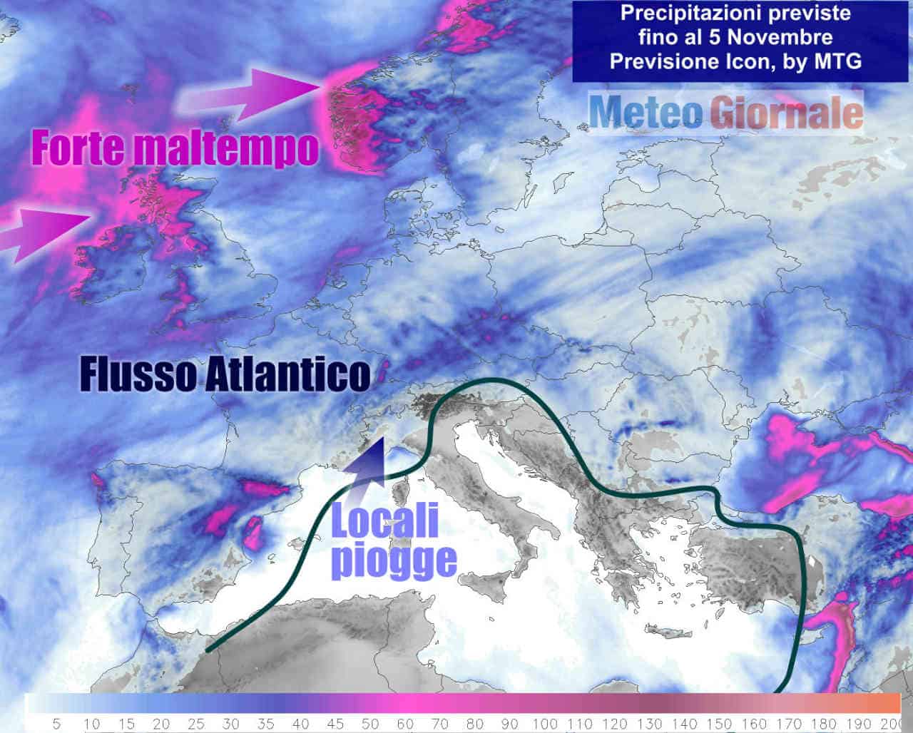 Meteo. trend tornerà pioggia e neve. Gli ultimi aggiornamenti