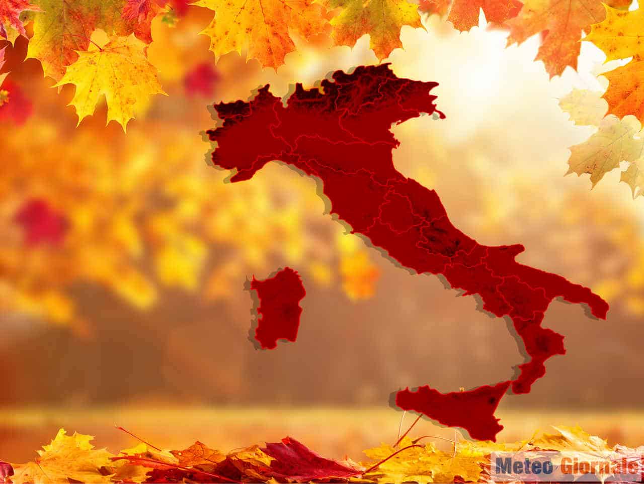 Sorprese nel METEO di OTTOBRE: grandi estremi in vista, autunno CALDO