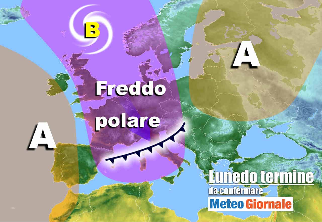 Meteo Italia Lungo Termine, MALTEMPO preoccupante e ripetuto