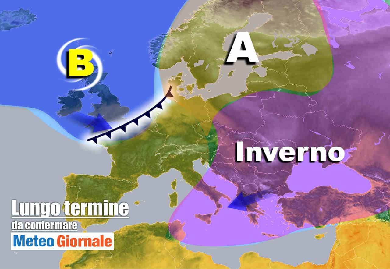 Meteo Italia sul lungo termine, brutte notizie sul fronte ANTICICLONE