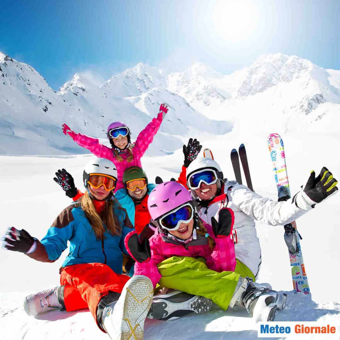 Gran neve su versanti alpini italiani, secondo il Centro Meteo europeo