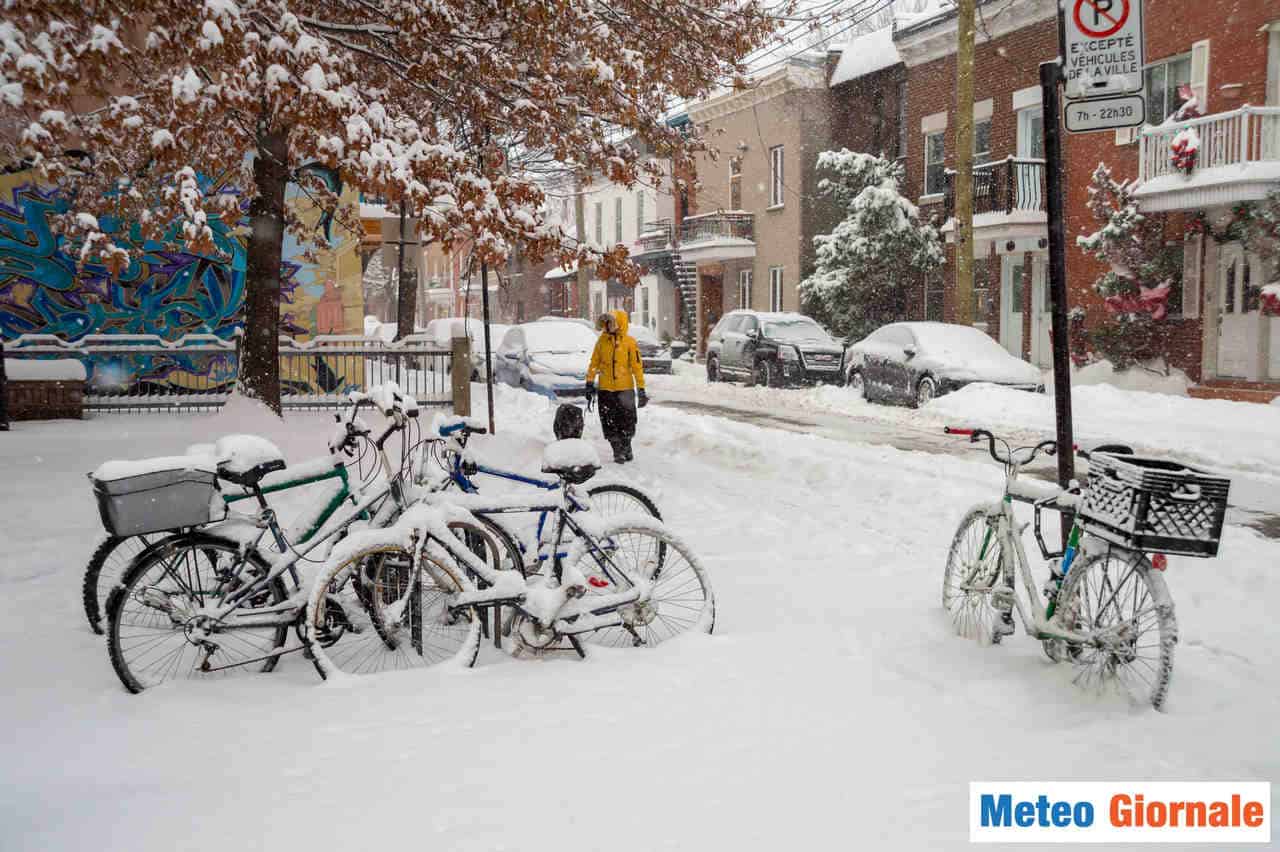 Prime nevicate stagionali in arrivo