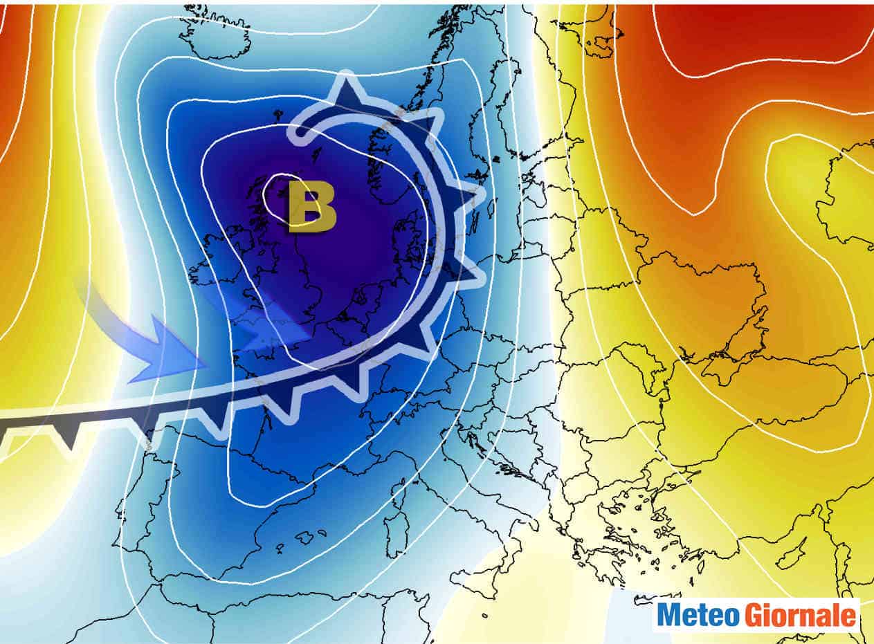 Alta Pressione dal meteo d’Autunno disintegrata dal Vortice Polare