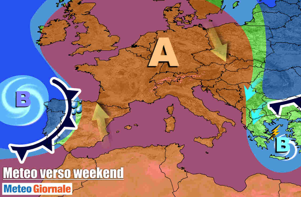 Meteo weekend nel segno dell’anticiclone, ma occhio al vento dell’est