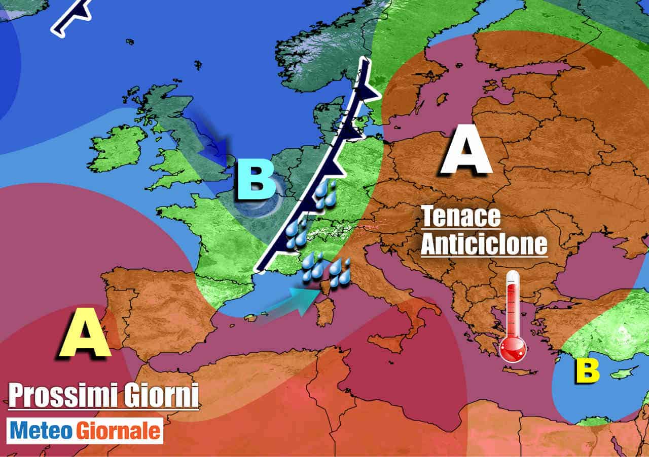 METEO 7 Giorni. Svolta che non arriva, anticiclone mette a tacere l’autunno