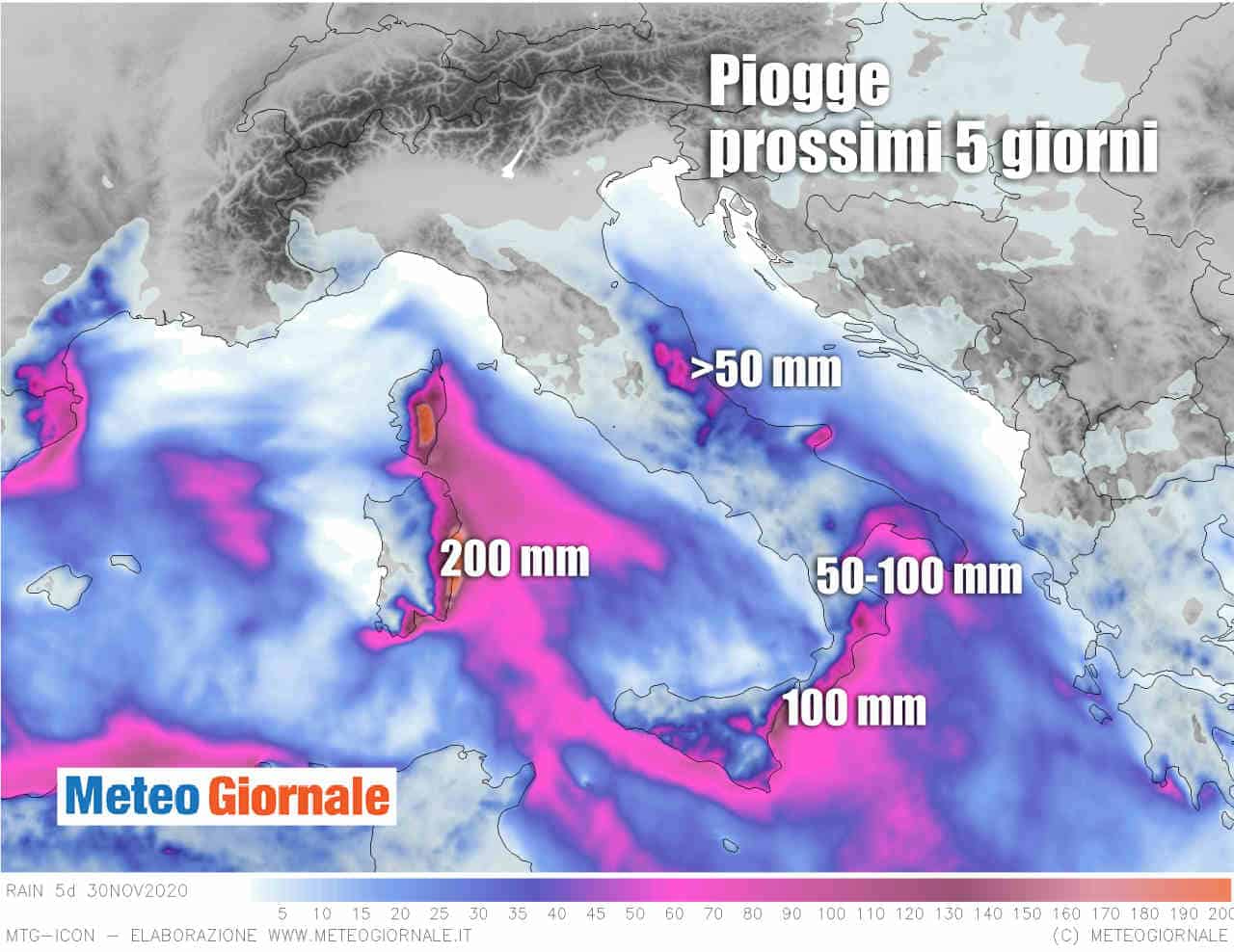Estremizzazione meteo, ci risiamo: occhio ai prossimi giorni