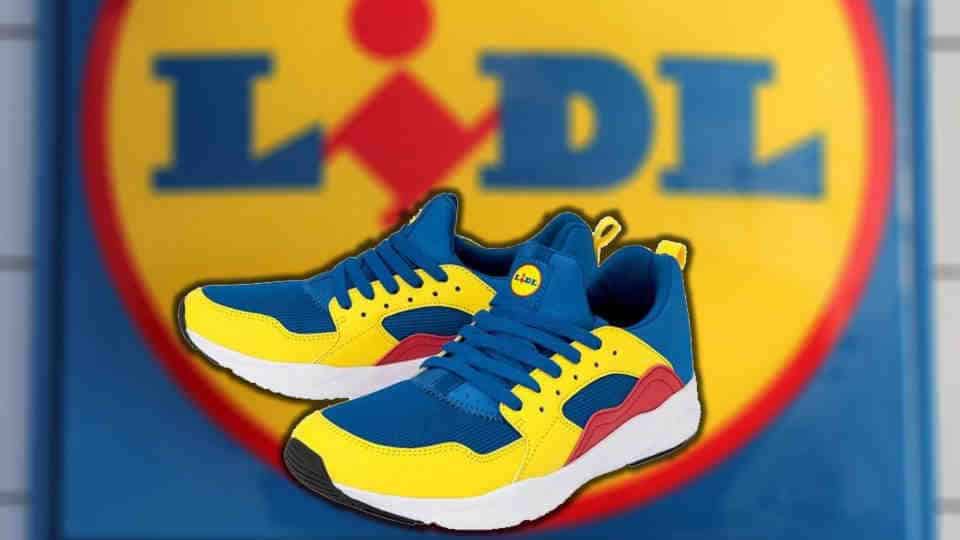 Le ambitissime scarpe messe in vendita lunedì nei supermercati Lidl