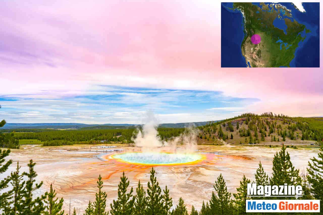 Yellowstone: USGS nuovi studi della Caldera e Supervulcano dal potenziale distruttivo