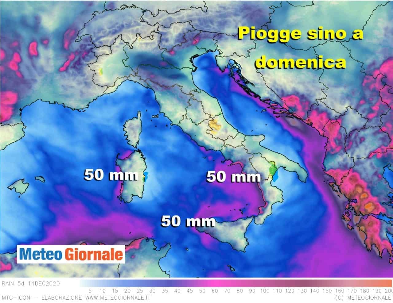 Pessime notizie sul fronte MALTEMPO, anche per i prossimi giorni