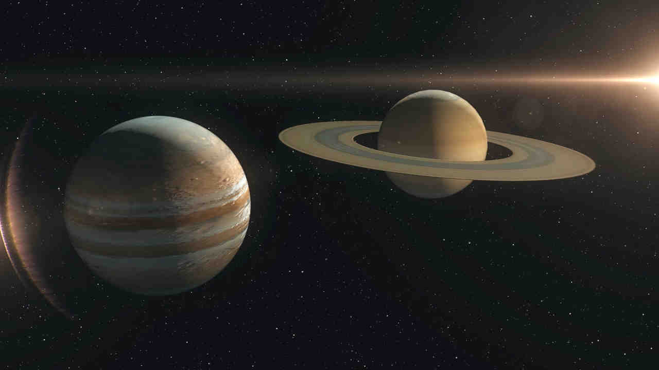 Abbraccio Giove-Saturno, le immagini video del magico evento in time lapse