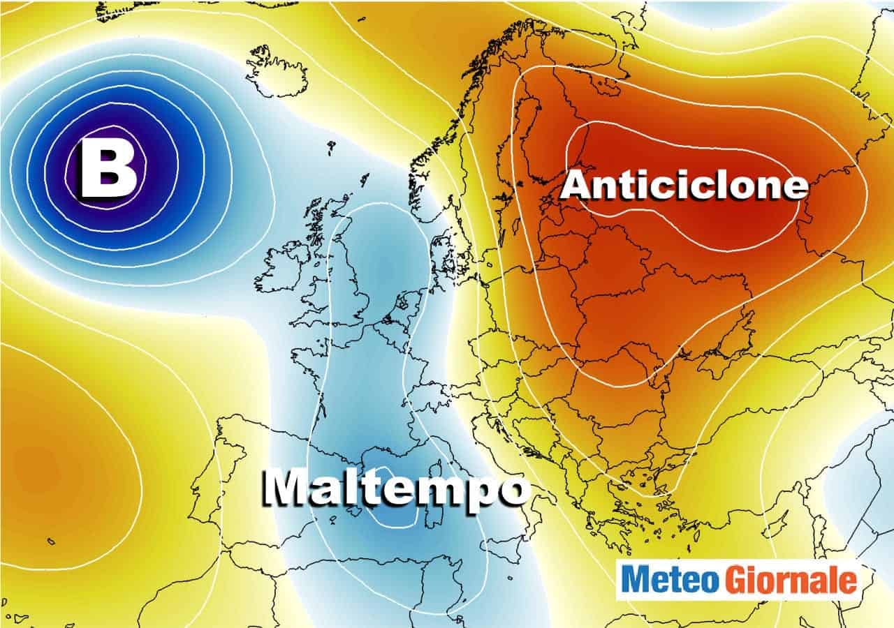 Tregua dal Maltempo rimandata. Forti perturbazioni dall’Oceano Atlantico