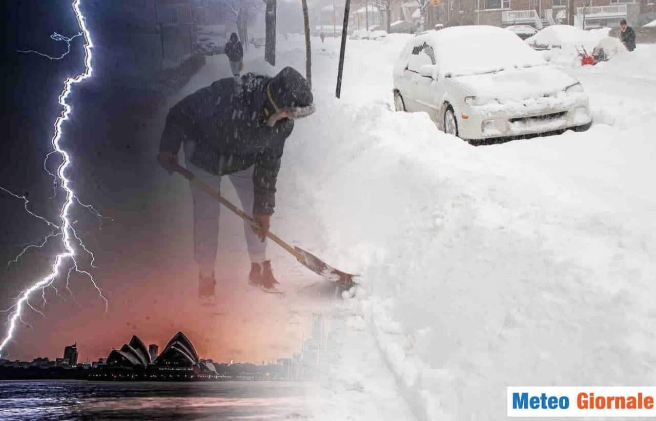Italia sotto torchio di nubifragi e neve