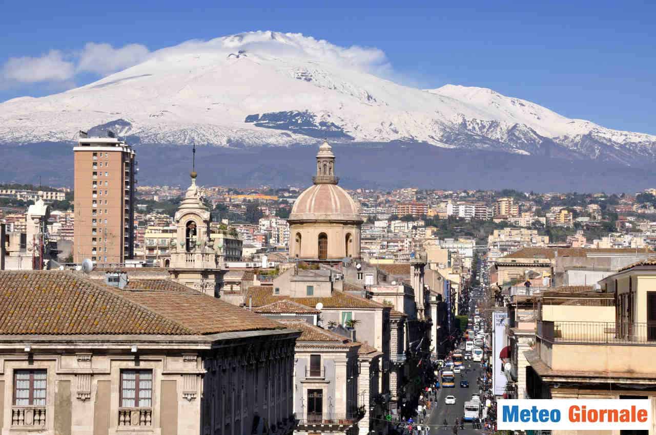 Meteo CATANIA, peggioramento nel fine settimana
