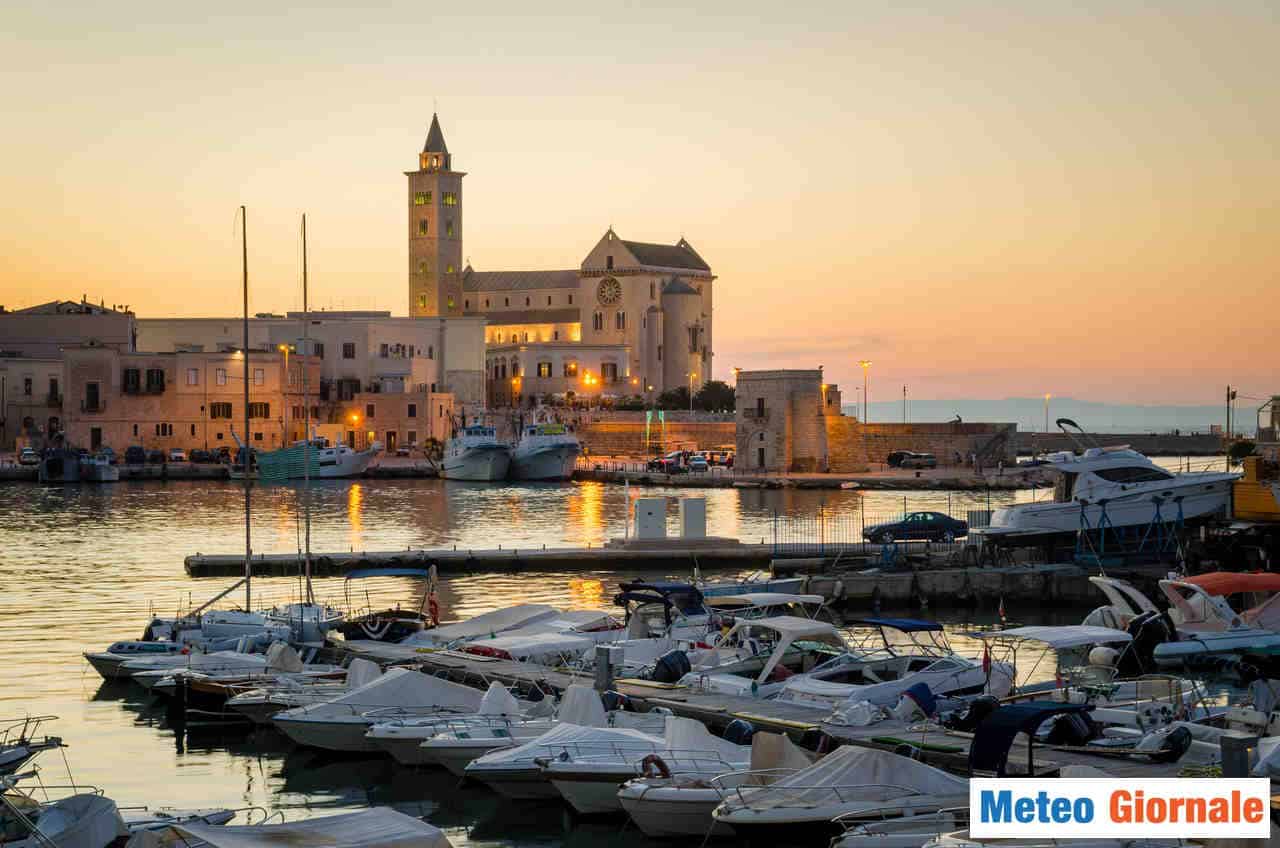 Meteo Bari variabile, ventoso