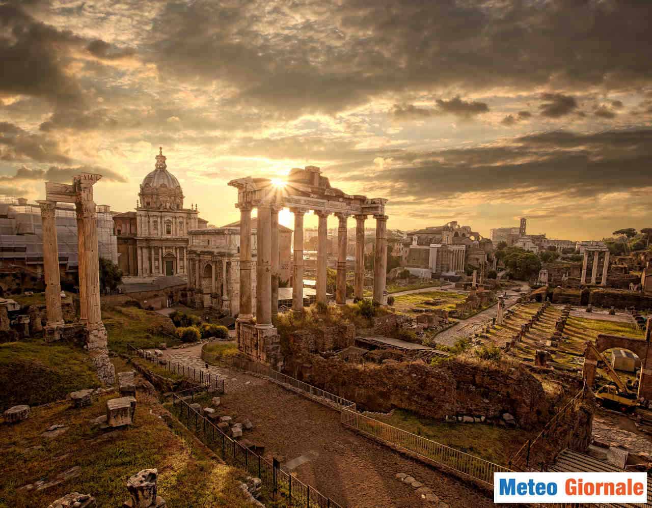 Meteo ROMA piuttosto umido, tendenza a cambiamento