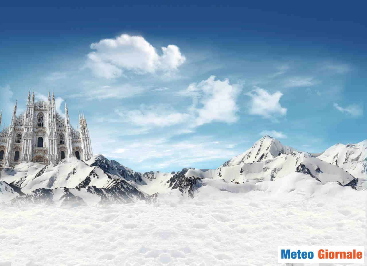 Meteo Milano, in attesa della neve, probabilmente anche forte