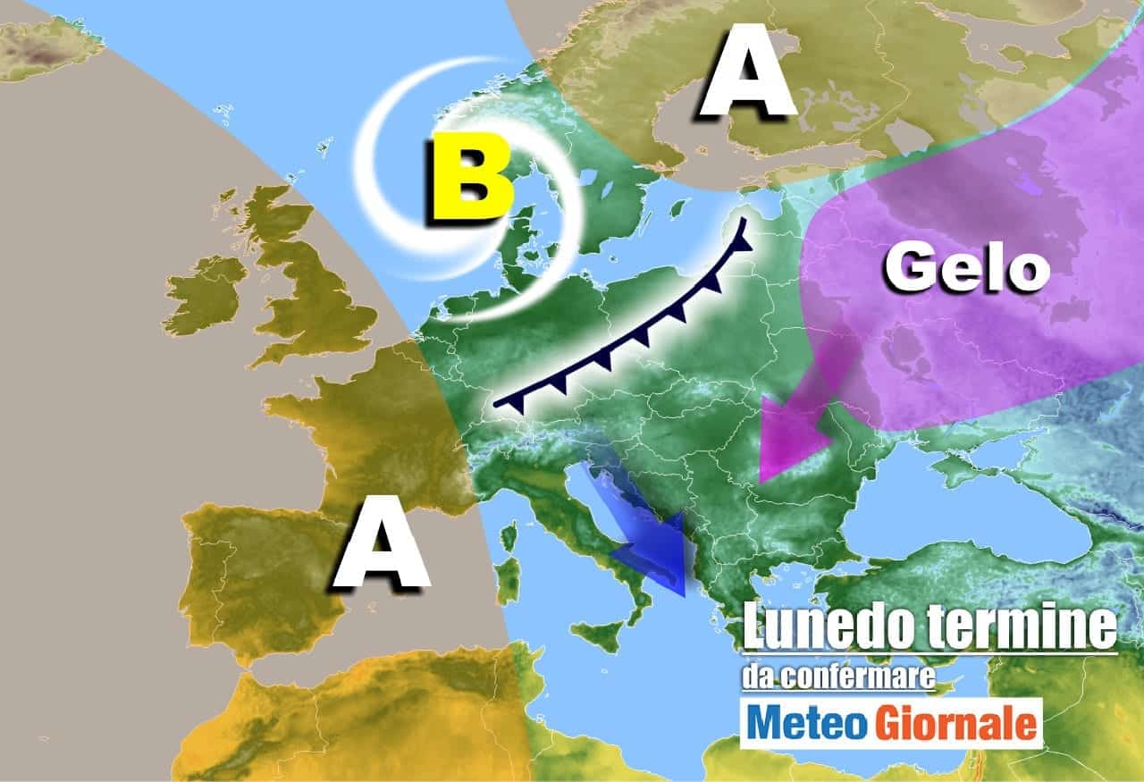 Meteo Italia sul lungo termine: BRUTTO e FREDDO. Perturbazioni a ripetizione